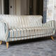 50s 60s Organic sculptural sofa couch