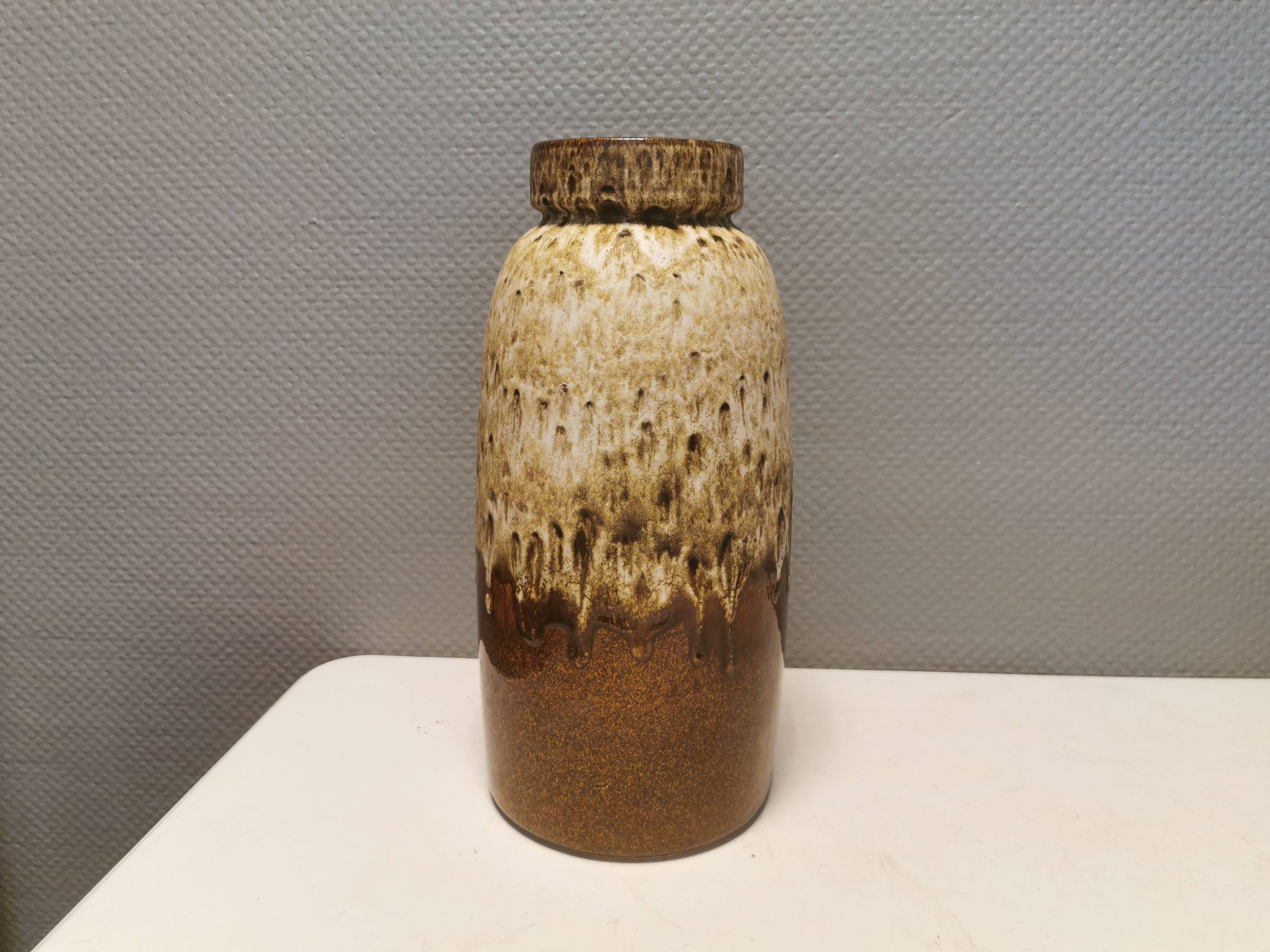 Large floor vase, from West Germany, 1970s.