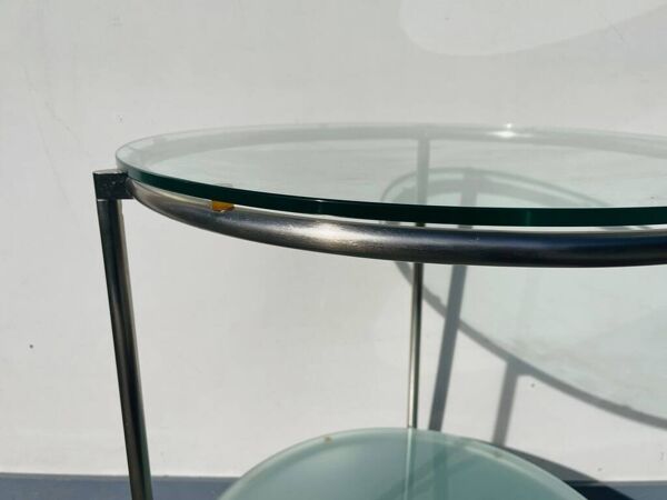 Table d'appoint Strind  par Ehlen Johansson.Vintage 80s