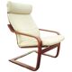 Fauteuil Poang et son ottoman