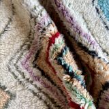 splendid new carpet in Berber wool beni ourain 140x205 cm