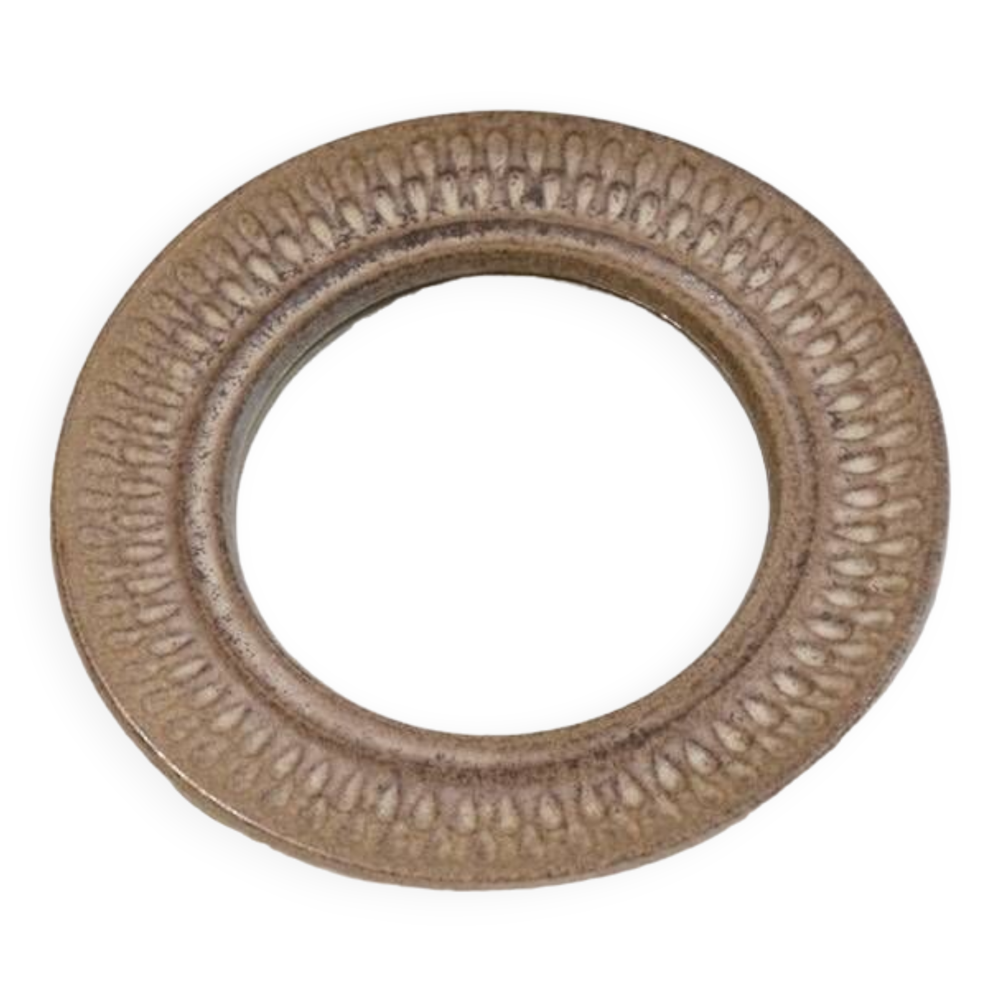 Danish ceramic mirror 1960