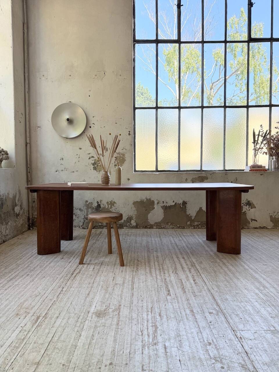 1950s oak reconstruction table