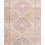 3x12 vintage oriental runner rug, 86x351cm