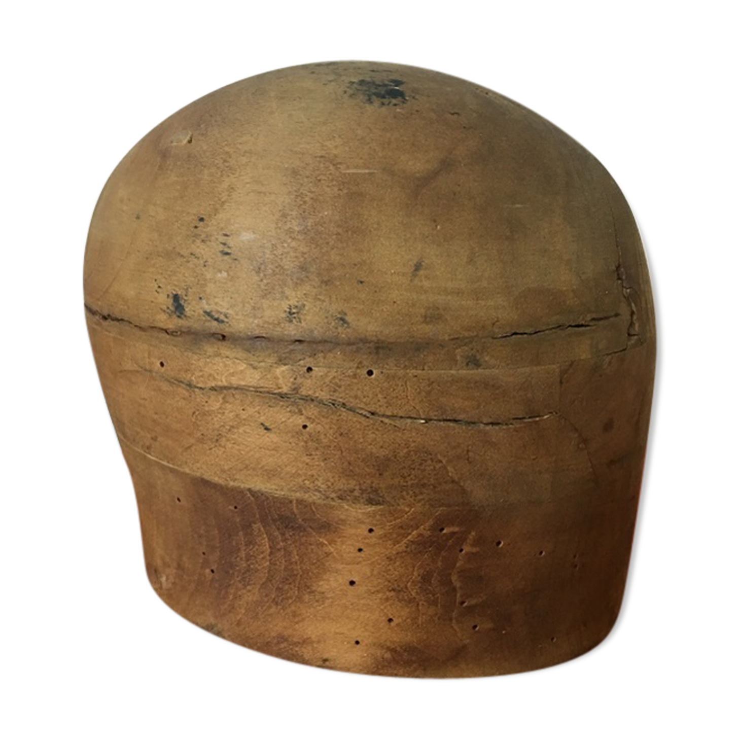wood for hats head