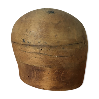 wood for hats head