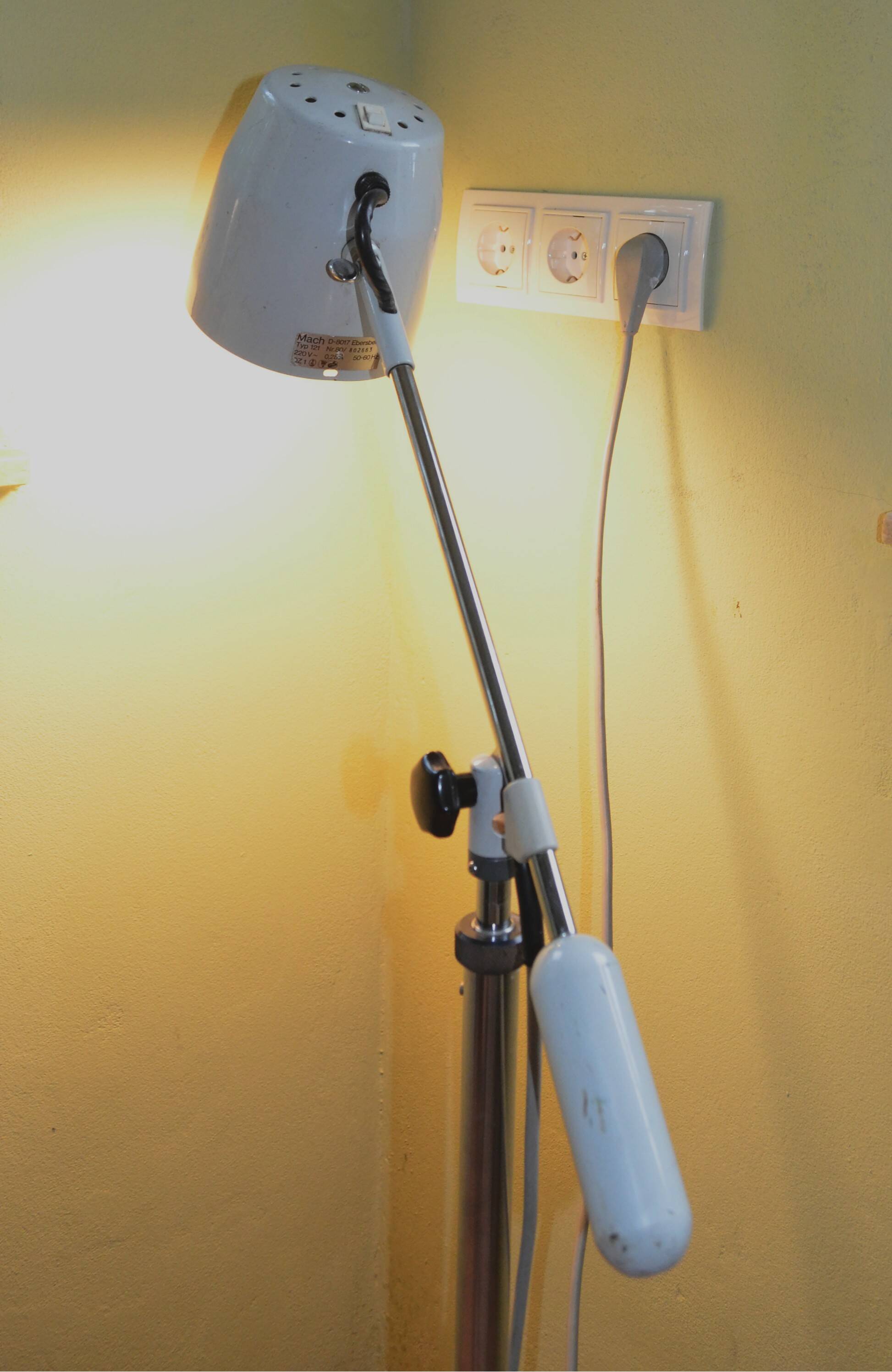 Lampe de type architecte, atelier de tatouage, Dr allemand MACH-PRAXILA