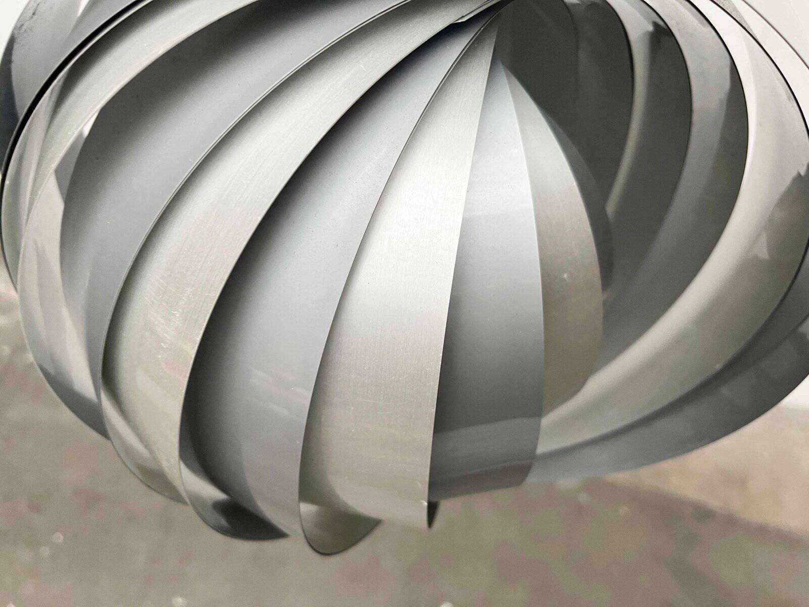 Mid-century modern moon pendant lamp from East Germany by Verner Panton for Erjoka, 1960s.