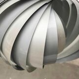 Mid-century modern moon pendant lamp from East Germany by Verner Panton for Erjoka, 1960s.