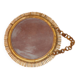 Rattan sun mirror 530mm