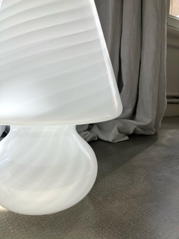 Murano mushroom lamp