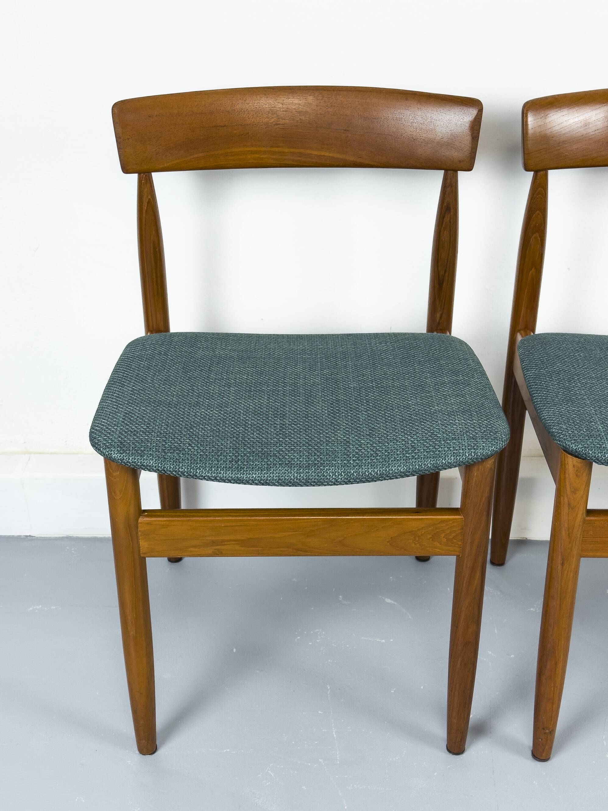 Teak dining chairs by Farsø Møbelfabrik, 1960s, set of 4.