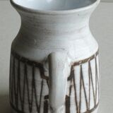 Pitcher ceramic signed Masson, 50-60 years