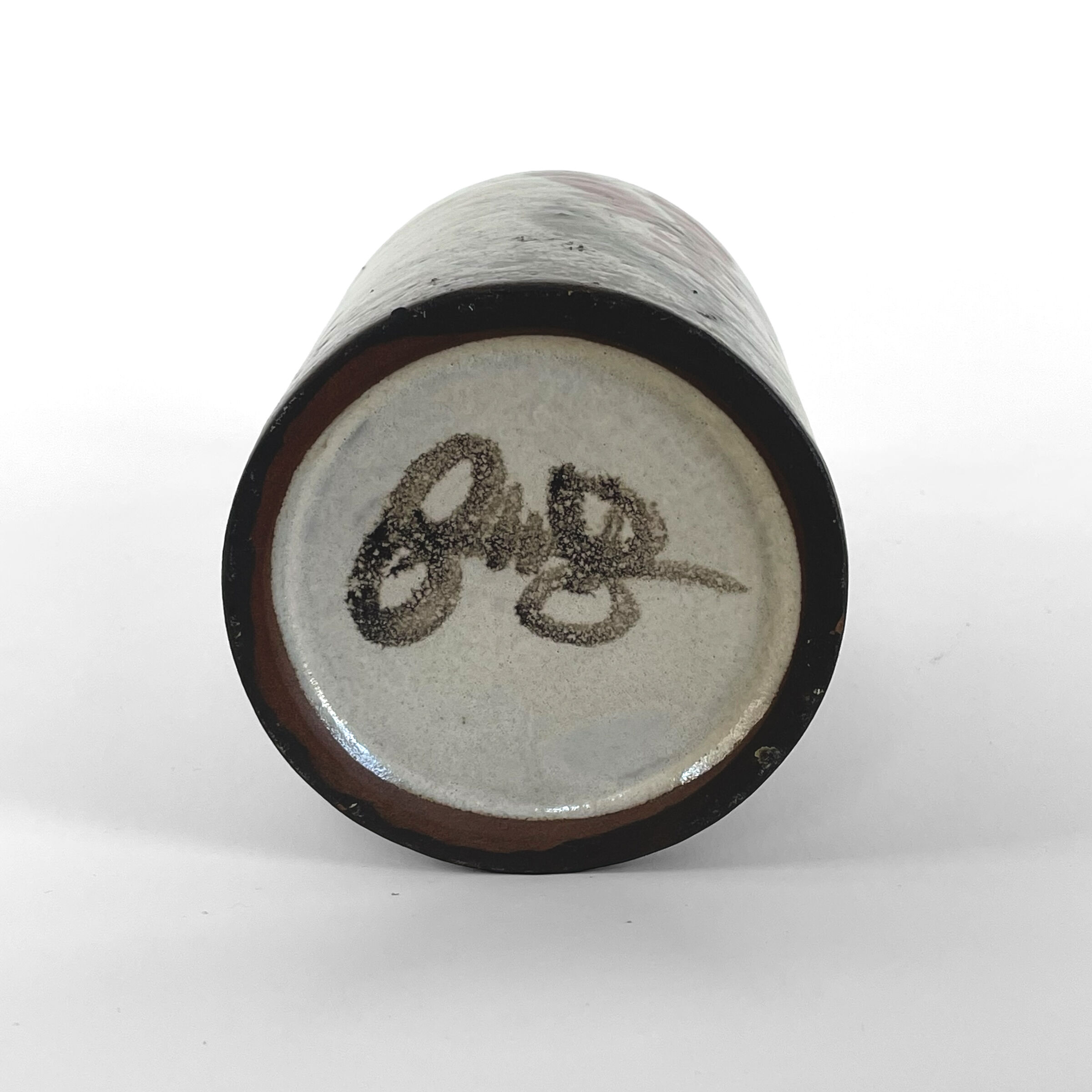 Ceramic pitcher by Gustave Reynaud, Atelier le Mûrier, Vallauris, circa 1960