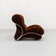 Italian Corolla Lounge Chair by I.P.E 1970s