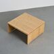 Solid pine coffee table, Les Arcs 1800.
