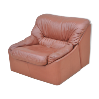 Fauteuil en cuir Jori