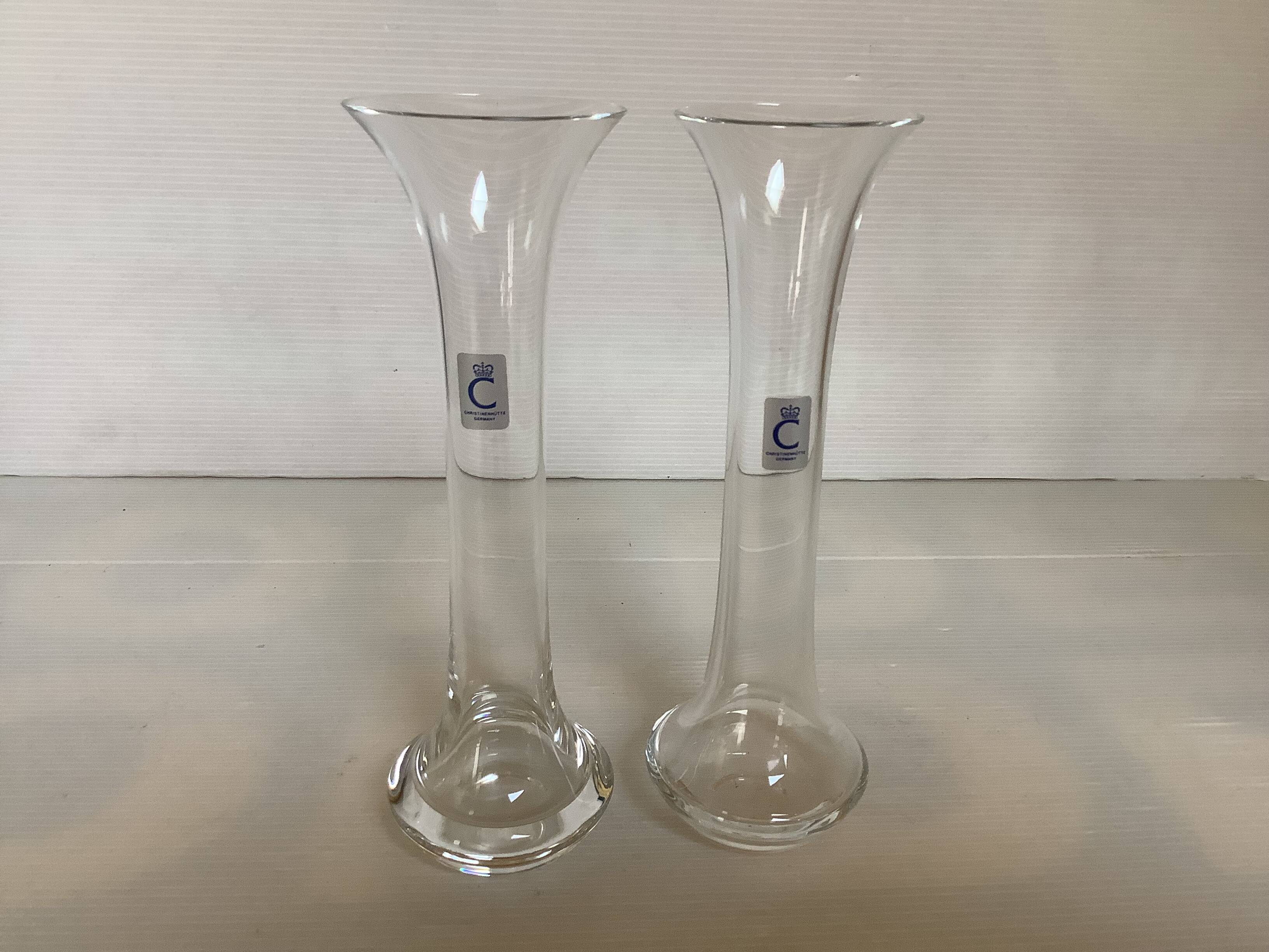 Pair of soliflore vases christinenmütte Germany
