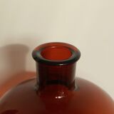 Pharmacy bottle in amber glass