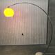 Arc floor lamp design of the 60s