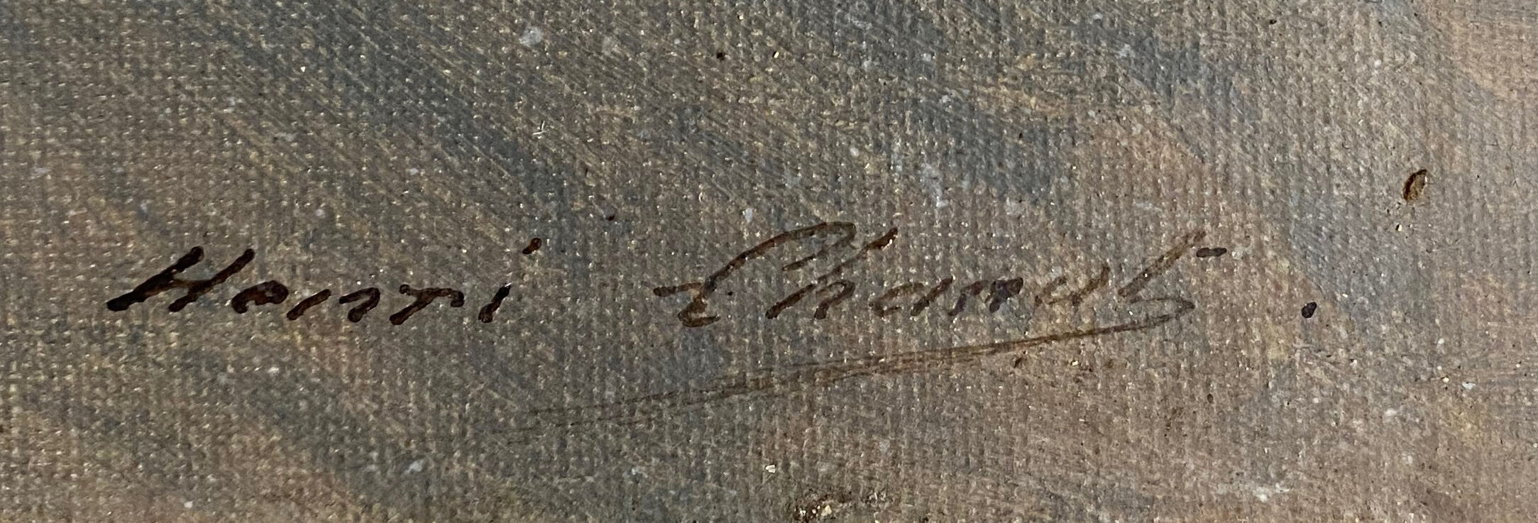 Table "Floral composition" HST signed Henri Chanut XIX ° century