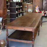 Oak draper's table