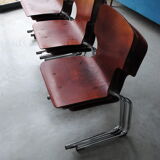 Set of 9 Pagolz style chairs