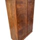 Armoire en placage de noyer restaurée d'influence Art Déco, années 1930