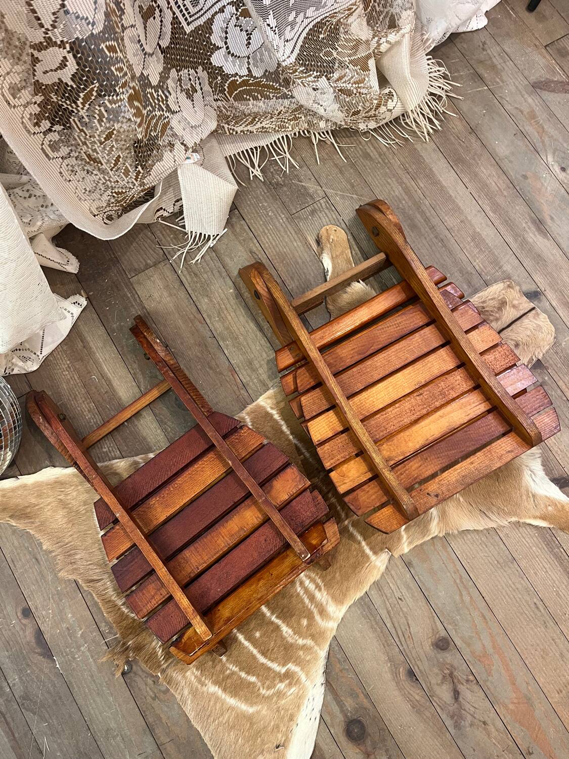 Chaises pliantes