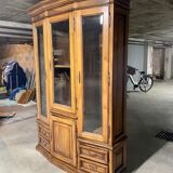 Solid walnut library