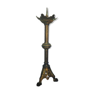 Ancient church candle pic