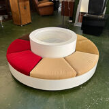 1970s garden bench made by Roche Bobois in Formica