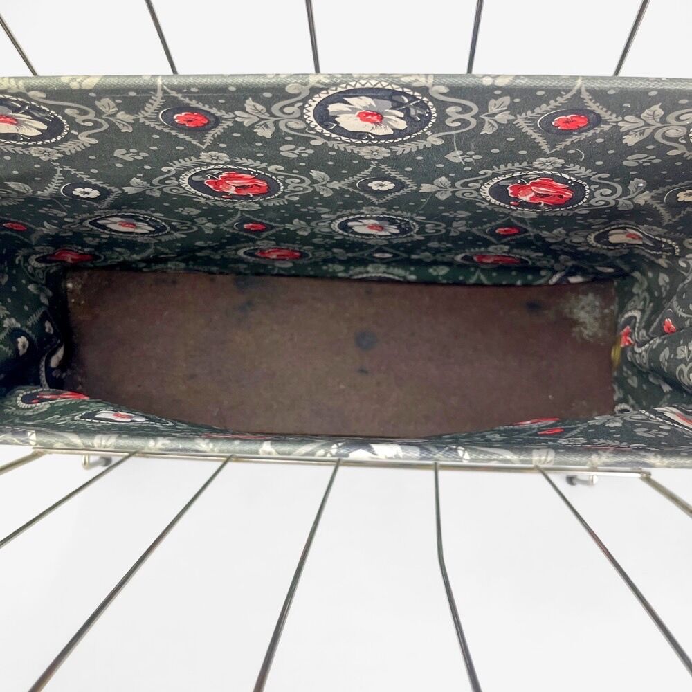 Metal and vinyl magazine holders 60s