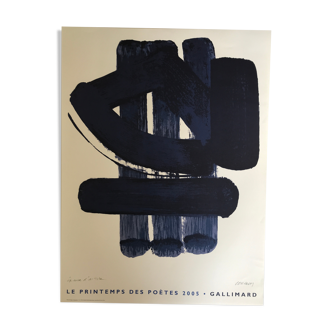 Lithographie N°37, Le Printemps des poètes, 2005
