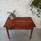 Walnut table with drawer