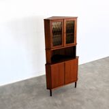 vintage corner cabinet | display cabinet | 1960s | Danish