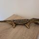 Crocodile en laiton