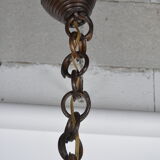 Black rattan suspension