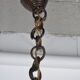 Suspension en rotin noire
