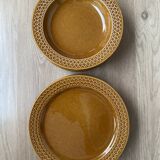 Set of 12 Pagnossin earthenware plates