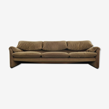 Maralunga 3-seater sofa by Vico Magistretti for Cassina, Italy