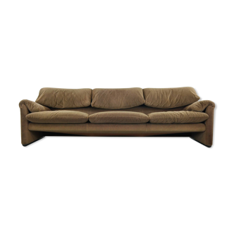 Maralunga 3-seater sofa by Vico Magistretti for Cassina, Italy