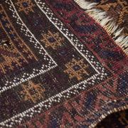 Baloutche antique - Tapis de prière tissé à la main