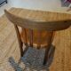 Baumann children's wooden chair signed