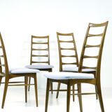 Set de 4 chaises Liz par Niels Koefoed 1960