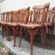 Lot de 18 chaises bistrot Fischel