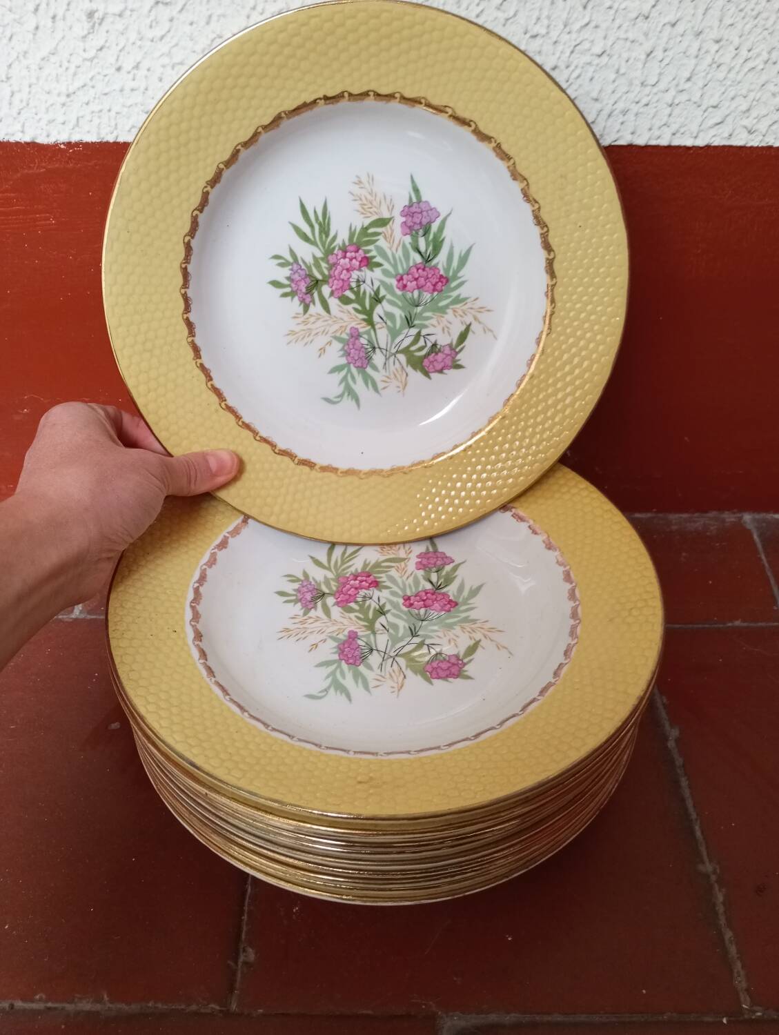 Amandinoise plate service