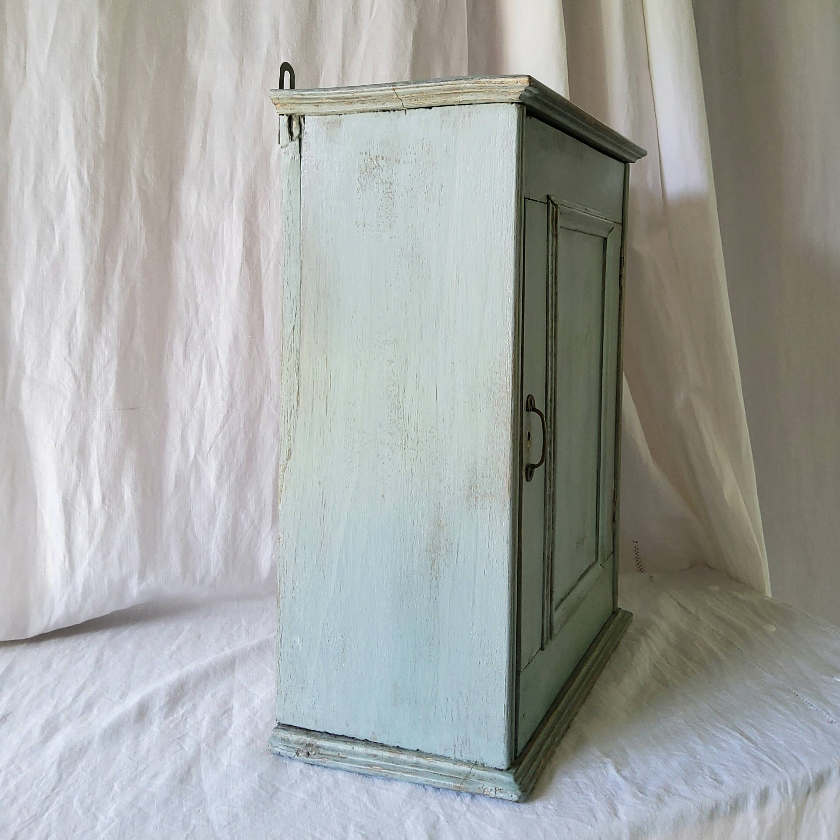 Weathered bathroom cabinet