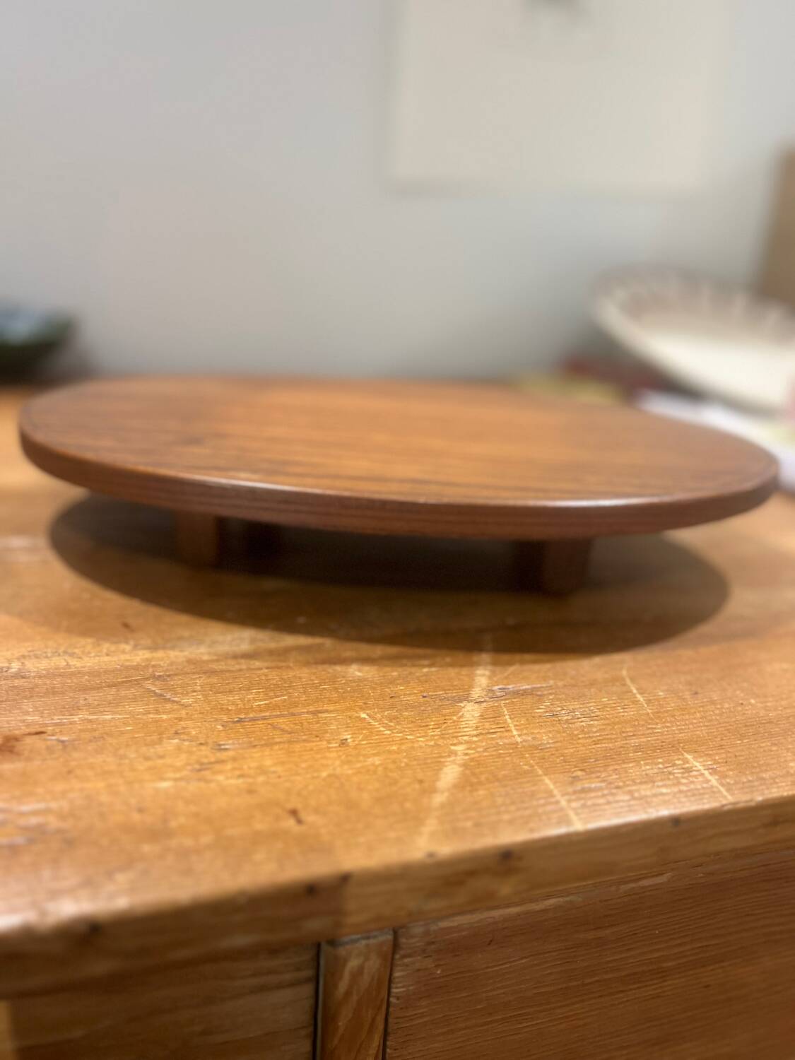 Japanese wooden plate