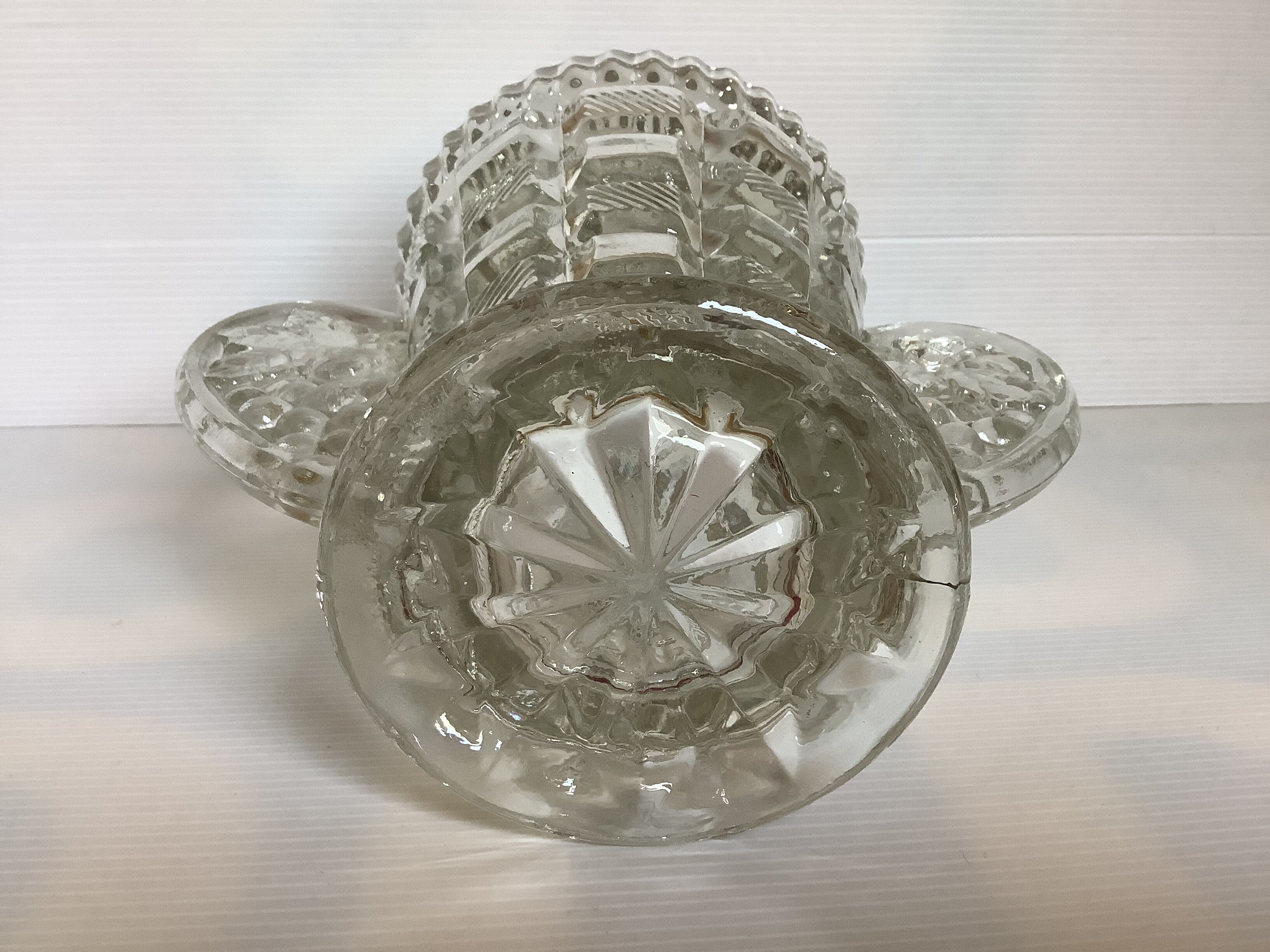 Art Deco Butterfly Vase with Ears